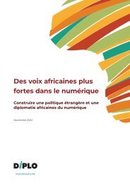 Des voix africaines plus fortes dans le numérique