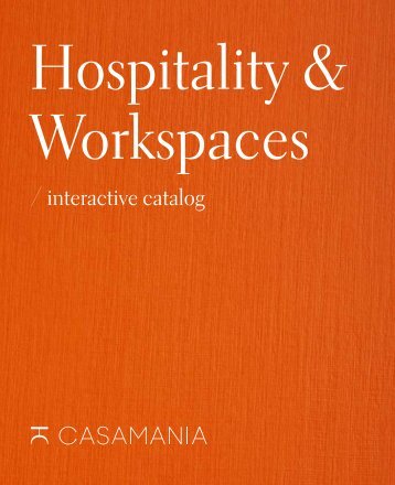 CATALOGO Hospitality & Workspaces [it]