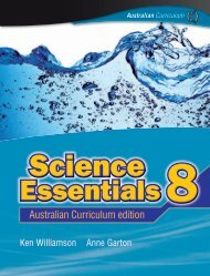 Science Essentials 8 Australian Curriculum sample/look inside