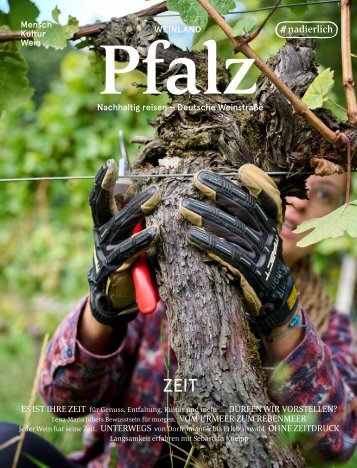 Urlaubsmagazin Weinland Pfalz "Zeit"
