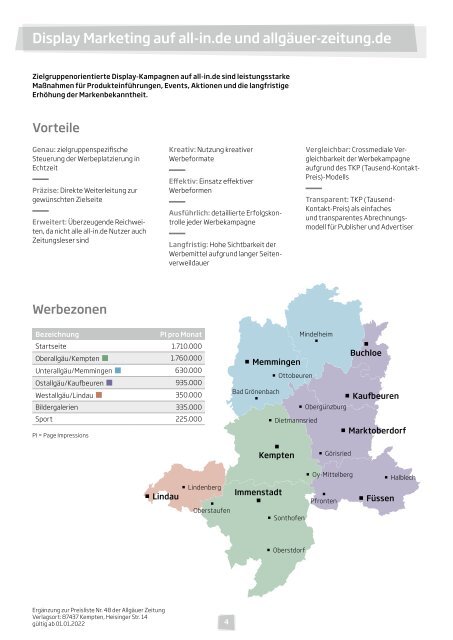 Digitale Produktwelten und digitale Services: Mediadaten 2022/23