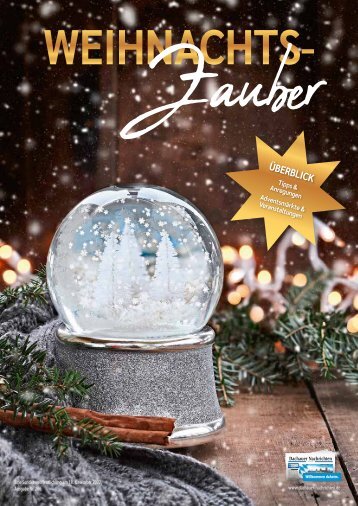 Weihnachtszauber 2022 - Das Magazin für die festliche Jahreszeit im Landkreis Dachau