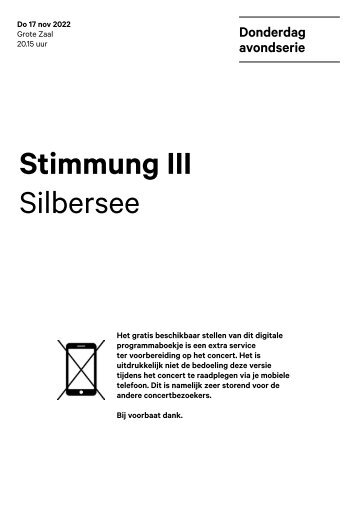 2022 11 17 Stimmung III - Silbersee