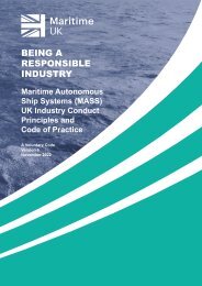 MASS UK Industry Conduct Principles and Code of Practice 2022 (V6)