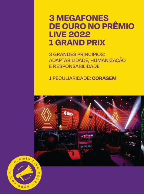 ANUÁRIO BRASILEIRO DE LIVE MKT 2022