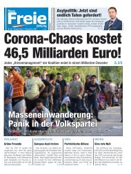 Corona-Chaos kostet 46,5 Milliarden Euro!