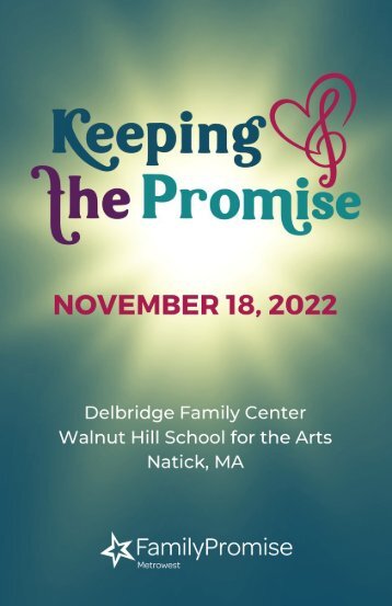 Keeping the Promise 2022 Program