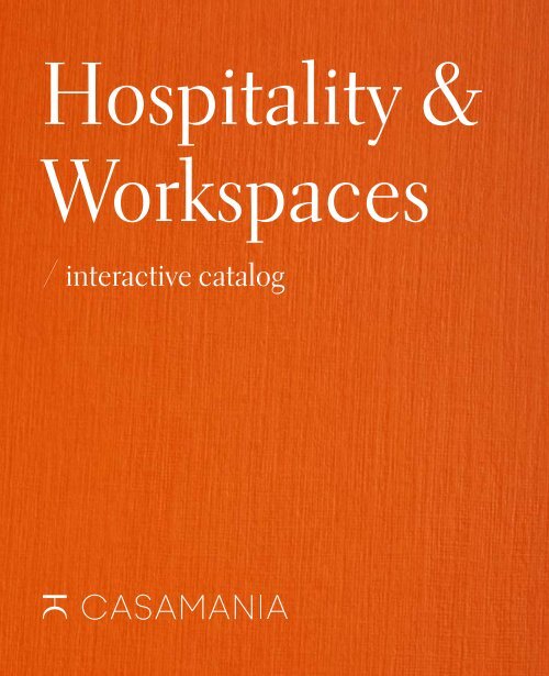 Hospitality & Workspaces 2023 [es]