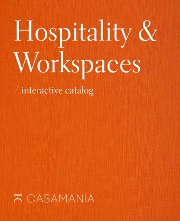 CATALOGO Hospitality & Workspaces [fr]