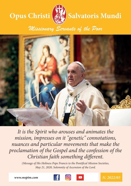 Missionary Servants of the Poor. September 2022