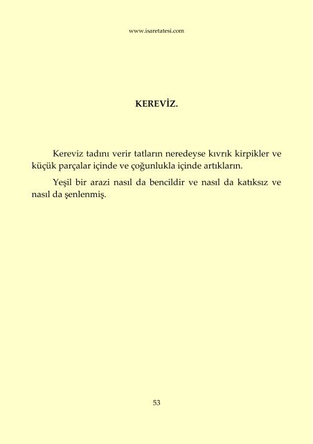 Gertrude Stein - Gıda