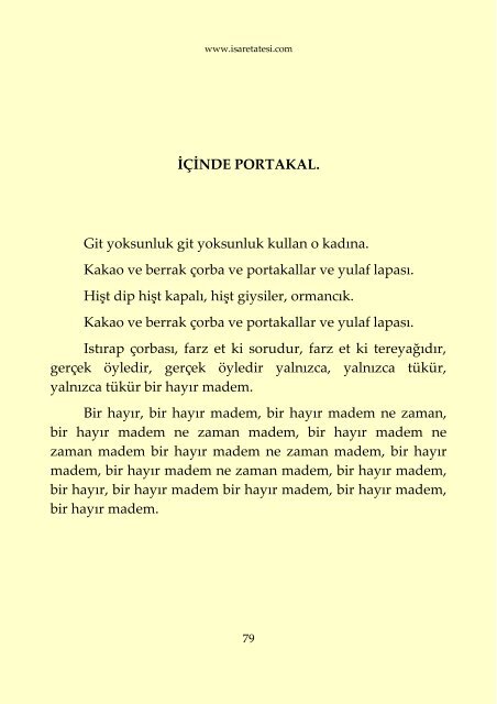 Gertrude Stein - Gıda