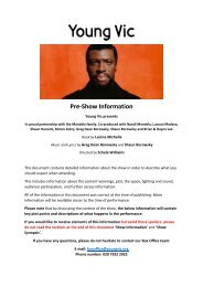 Mandela Pre-Show Info Doc 