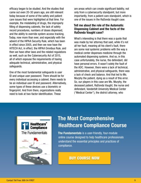 First Healthcare Compliance CONNECT November 2022