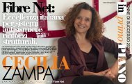 DONNA IMPRESA IN PRIMO PIANO: CECILIA ZAMPA - FIBRE NET