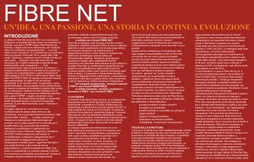 DONNA IMPRESA IN PRIMO PIANO: CECILIA ZAMPA - FIBRE NET