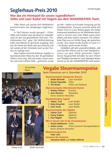 Seglerhaus-Brief 2010/2 - VSaW