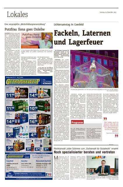 Stadtanzeiger Coesfeld kw 46