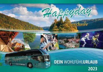 Reisekatalog Happyday Busreisen 2023