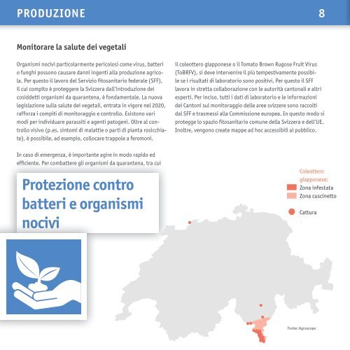 Rapporto agricolo 2022 Sintesi