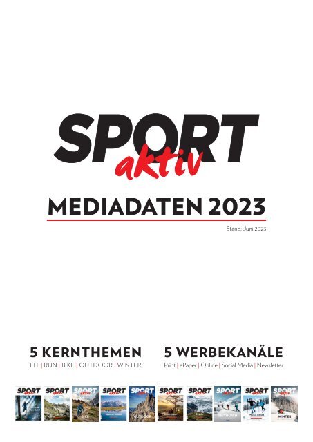 SPORTaktiv Mediadaten 2023