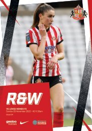 Red & White Issue 04: SAFC Women vs Lewes Women