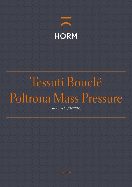 8-Tessuti Poltrona Mass Pressure [it]