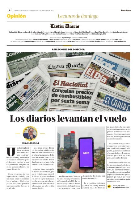 Listín Diario 20-11-2022