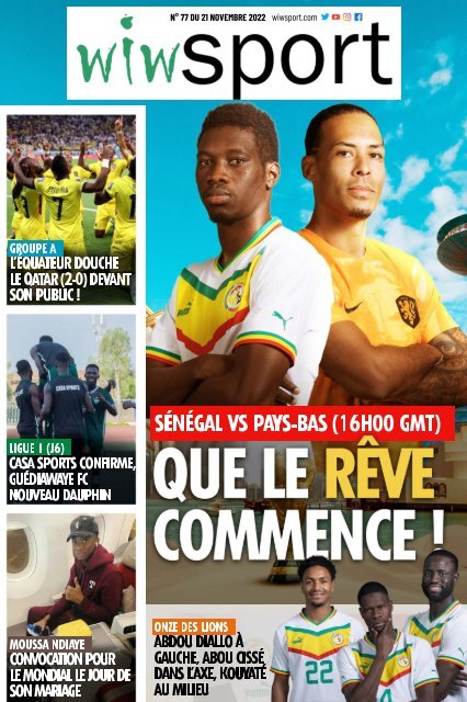 Journal wiwsport n77 - 21 novembre 2022