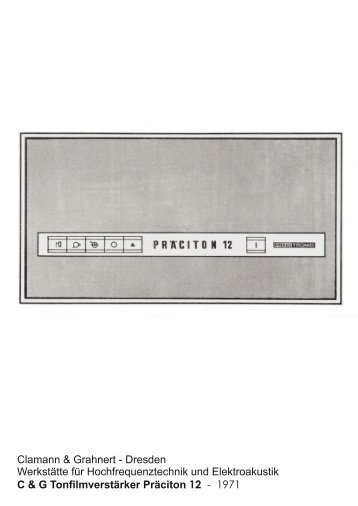DE-DDR-Clamann-&-Grahnert-1971-C-&-G-Präciton-12