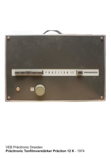 DE-DDR-Clamann-&-Grahnert-1974-Präcitronic-Präciton-12-K