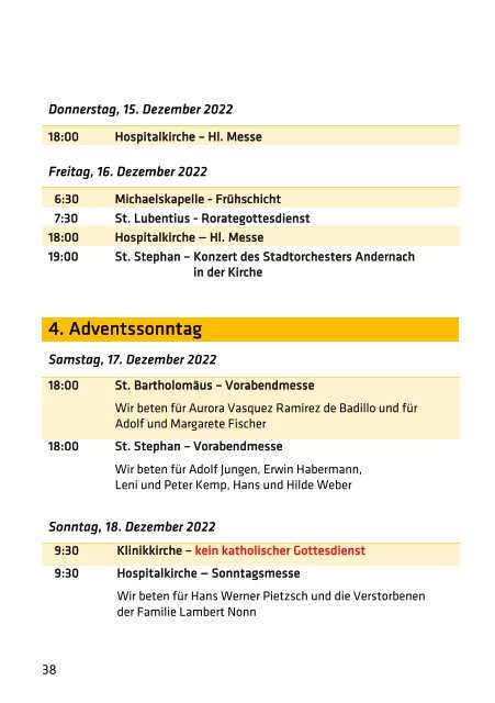 Advent/Weihnachten 2022