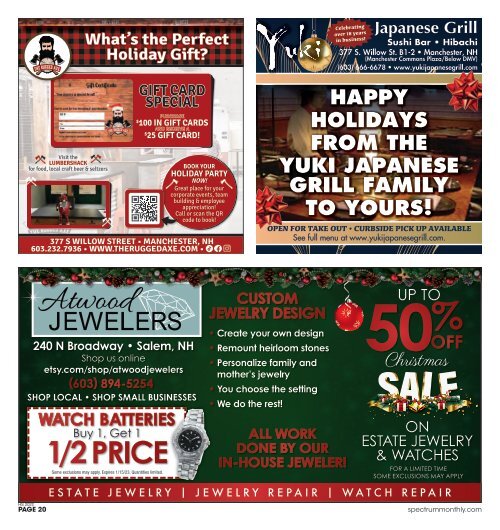 Spectrum Monthly Holiday Shopper Special Edition 2022