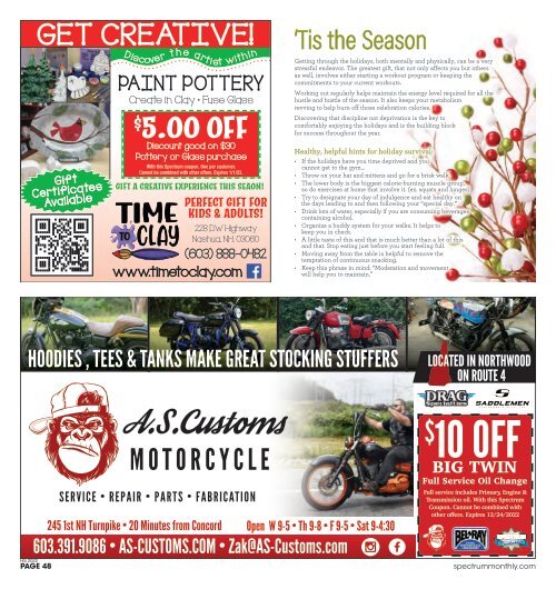 Spectrum Monthly Holiday Shopper Special Edition 2022