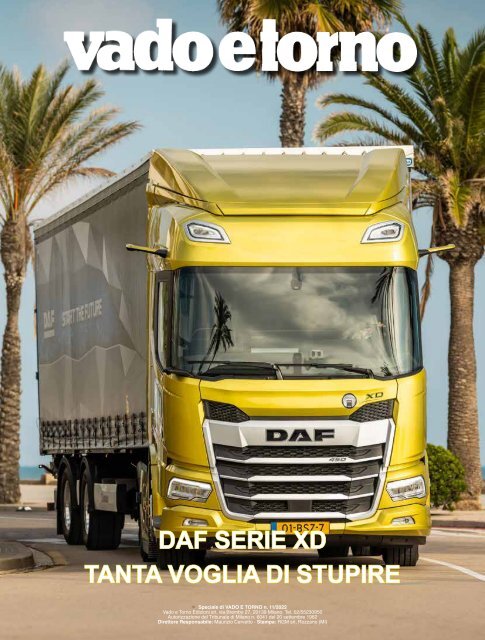 Speciale Daf - Serie XD