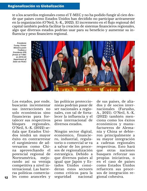 Regionalización contra Globalización-Quién es Quién Sin Fronteras 9a edición Noviembre 2022 - RQQsF