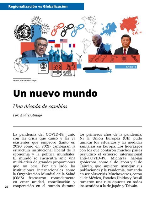 Regionalización contra Globalización-Quién es Quién Sin Fronteras 9a edición Noviembre 2022 - RQQsF