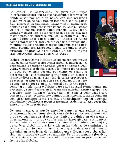 Regionalización contra Globalización-Quién es Quién Sin Fronteras 9a edición Noviembre 2022 - RQQsF