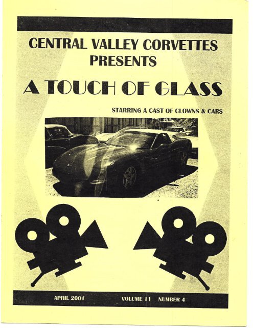 Central Valley Corvettes of Fresno - April 2001