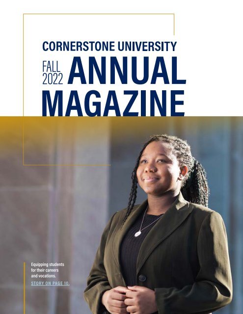 Cornerstone University Annual Magazine 2022