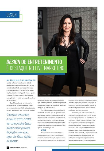 Revista Live Marketing 43 - 2022