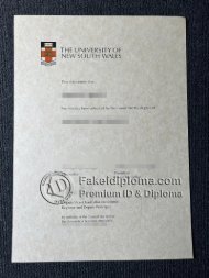 UNSW diploma