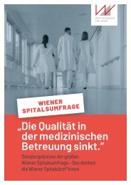 Wiener Spitalsumfrage - 