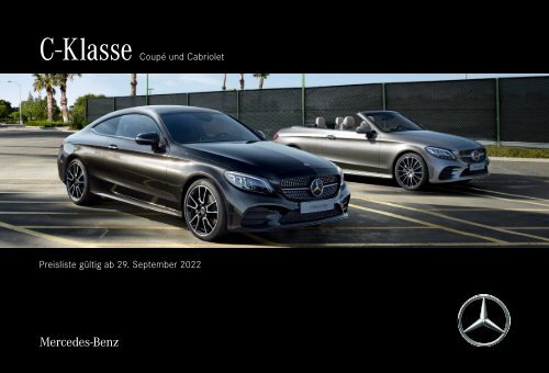 Mercedes-Benz C-Klasse Cabriolet, Konfigurator und Preisliste