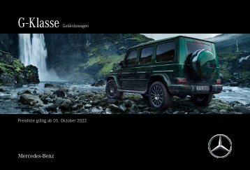 Mercedes-Benz-Preisliste-G-Klasse-W463