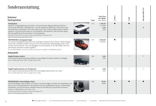 Mercedes-Benz-Preisliste-G-Klasse-W463