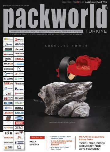 PACKWORLD TÜRKİYE DERGİSİ 215.KASIM SAYISI