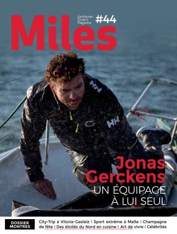 Miles #44 - JONAS GERCKENS - UN EQUIPAGE A LUI SEUL