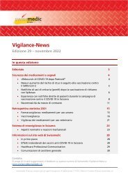 Swissmedic Vigilance-News Edition 29 – novembre 2022