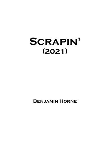 Scrapin - Full Score